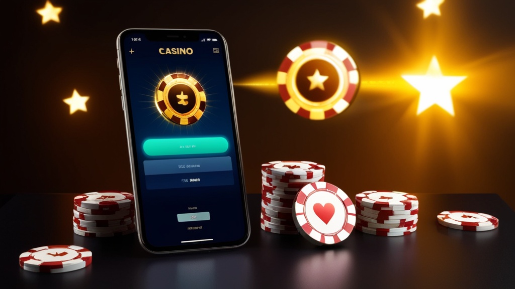 شاشة تثبيت أندرويد لتطبيق كازينو مع تقدم التحميل